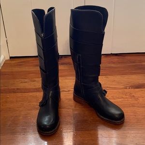 Everybody by BZ Moda Black leather boots size 37